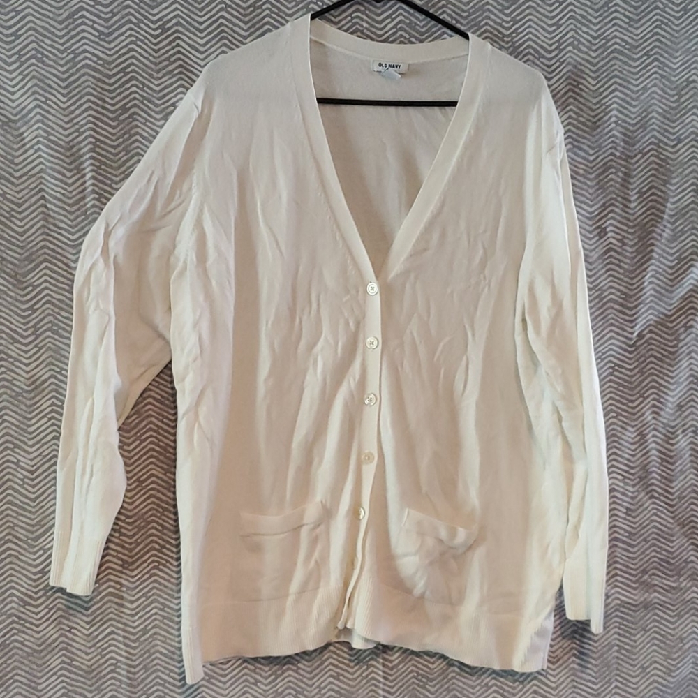 Button up long cardigan